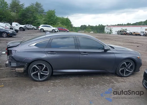 2018 Honda Accord Sport from USA, damaged, VIN 1HGCV1F38JA259516